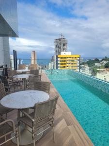 Bazén v ubytování Lindo Studio ZN Barra nebo v jeho okolí