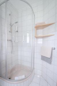 Koupelna v ubytování Gästehaus Maurer/Bader