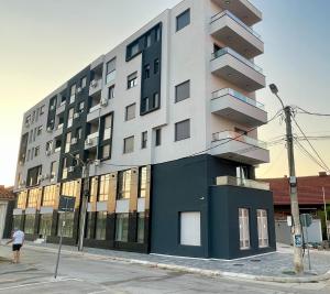 Budova, kde se apartmán nachází