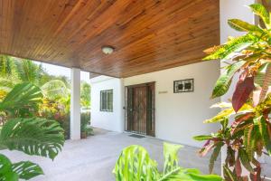 Zahrada ubytování Wescot Villas Roatan