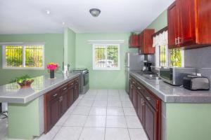Kuchyň nebo kuchyňský kout v ubytování Wescot Villas Roatan