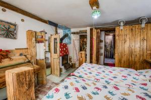 Postel nebo postele na pokoji v ubytování Tatra Magic