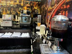 Kaffi- og teaðstaða á Merryday Hotel Banqiao