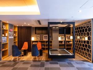 Posezení v ubytování APA Hotel Kyoto Gojo Omiya