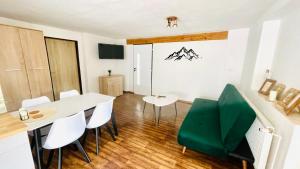 Posezení v ubytování Orličky Apartments