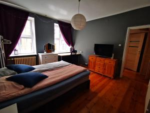 Posteľ alebo postele v izbe v ubytovaní Apartament Kozia I