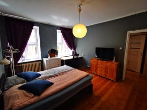 Posteľ alebo postele v izbe v ubytovaní Apartament Kozia I
