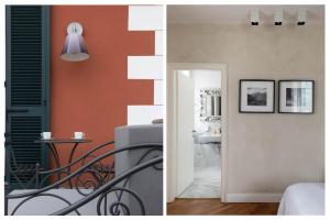 Koupelna v ubytování Albergo Ristorante Il Verbano