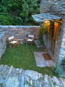 Borgo di Laglio外面的花园