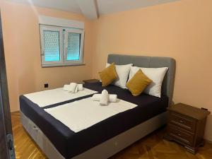 Katil atau katil-katil dalam bilik di Apartment Elza
