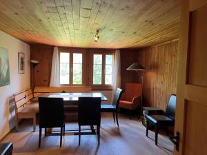 Posezení v ubytování Chalet ALPEN LOTUS