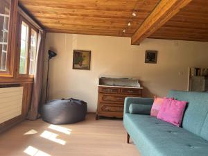 Posezení v ubytování Chalet ALPEN LOTUS