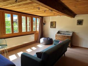 Posezení v ubytování Chalet ALPEN LOTUS