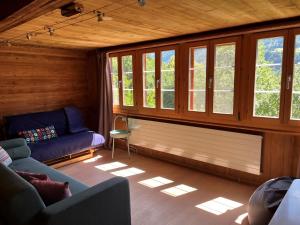 Posezení v ubytování Chalet ALPEN LOTUS