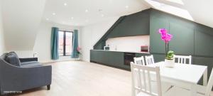 Istumisnurk majutusasutuses Luxurious and Modern 3b3b Apartment in Hammersmith