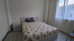 Voodi või voodid majutusasutuse Hotel Palm Gonio toas