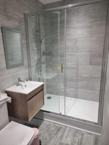 Koupelna v ubytování The Sherwood Guest House