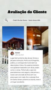 Fotografie z fotogalerie ubytování Chalé Vila das Dunas v destinaci Santo Amaro