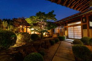 Jardin de l'établissement 一棟貸切の宿 夕凪 500平方米一日一組日本庭園 3名まで同一料金 最大14名様父母ヶ浜車で10分