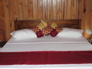 Letto o letti in una camera di Drop Hostel