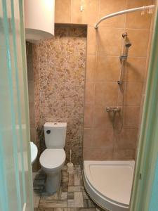 Kúpeľňa v ubytovaní Magnolia apartman