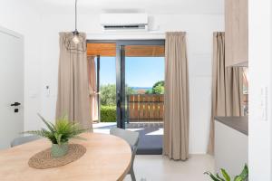 Balkón nebo terasa v ubytování Mobile home Flora 2
