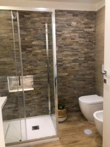 Kúpeľňa v ubytovaní Modern Mini Loft apartment Roma