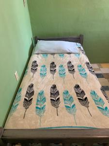 Postel nebo postele na pokoji v ubytování Habitación Petit Independiente Súper AC Río Nazas