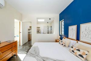 Postel nebo postele na pokoji v ubytování Balnea Villa Sixty-Nine