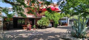 Vrt pred nastanitvijo Guesthouse Škofije ob Parenzani + 15 fotografij