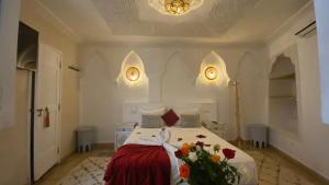 Letto o letti in una camera di Riad Makech