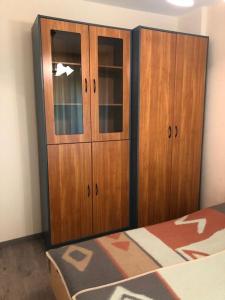 Postel nebo postele na pokoji v ubytování Garabuczi Apartman