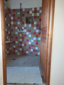 Phòng tắm tại La casa de Don Claudio