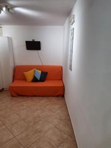 Posezení v ubytování casa vicoletto