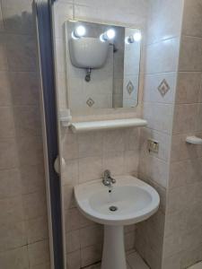 Koupelna v ubytování casa vicoletto