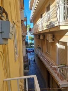 Balkón nebo terasa v ubytování casa vicoletto