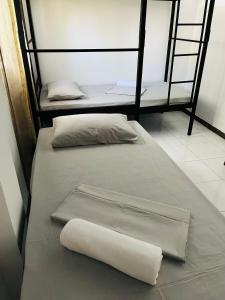 Voodi või voodid majutusasutuse Star Eyes Hostel toas