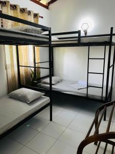 Voodi või voodid majutusasutuse Star Eyes Hostel toas