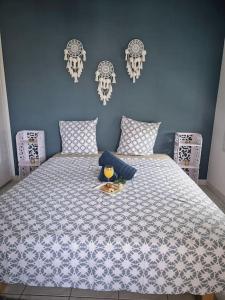 Postel nebo postele na pokoji v ubytování T3 Panoramique Centre Aix en Provence + 25 fotografií