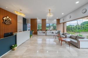 Hotel GSR Tumkur的休息区