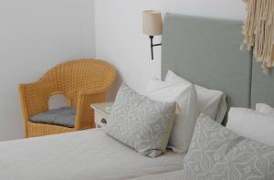 Кровать или кровати в номере Hotel Benois