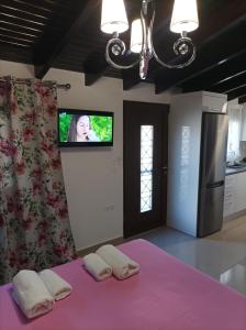 Кровать или кровати в номере Studio PARADISE