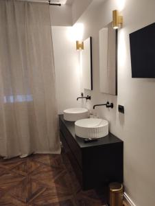 Koupelna v ubytování Sparkling Suite