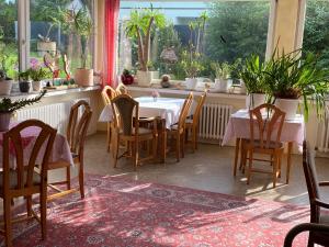 Restaurace v ubytování Ferienwohnung Taubenschlag + 24 fotografií