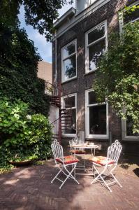 A patio or other outdoor area at Room Lange Haven