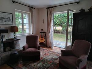 Posezení v ubytování Chambres d'hotes bord de mer