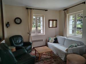 Posezení v ubytování Chambres d'hotes bord de mer