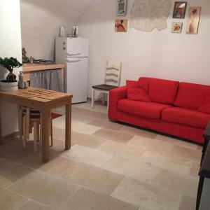 Η κουζίνα ή μικρή κουζίνα στο Appartamento Annamaria