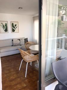A seating area at Casa Alejandro Las Vistas