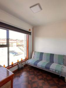 Posezení v ubytování LOFT Glaciar Serrano